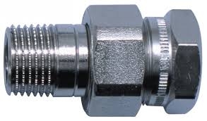 3-delige koppeling 1/2" Bi/Bu (TA)